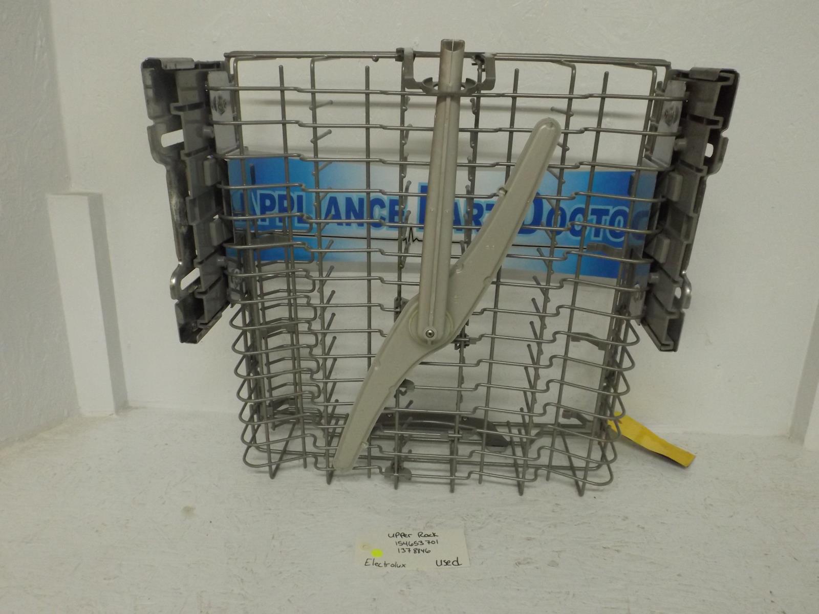 Electrolux Dishwasher 154653701 1378846 Upper Rack Used Electrolux Dishwasher 154653701 1378846 Upper Rack Used